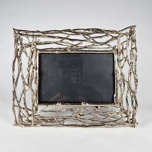 Michael Aram Twig Collection Frame Photo Picture Nickel Silver For a 4 x 6 Photo